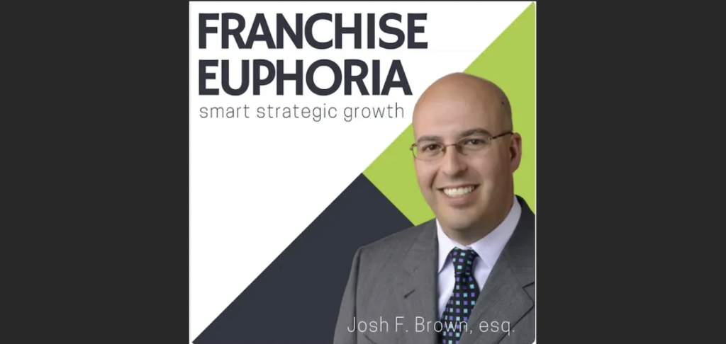 Screenshot of podcast thumbnail called Franchise Euphoria